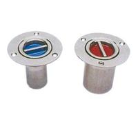TAPPO IMBARCO CARBURANTE INOX ROSSO DIAM.50 PER BARCA GOMMONE