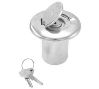 TAPPO IMBARCO DIESEL INOX CON CHIAVE PER BARCA GOMMONE NAUTICA