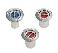 Tappo imbarco dritto per serbatoio barca acqua diesel carburante inox Tappi