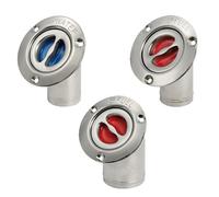 Tappo imbarco inclinato 45 per serbatoio barca acqua diesel carburante inox