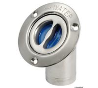 Tappo imbarco inclinato Water 38 mm acqua inox