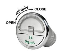 Tappo imbarco Quick Lock Diesel 30° mm 38 - 1 PZ Osculati - 20.366.16 - 2036616