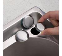 Tappo in acciaio inox per fori rubinetto lavello facile installazione, nessun attrezzo richiesto (2#)