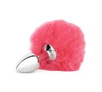 Easytoys Online Only Plug di Alluminio con Coda di Volpe - Rosa