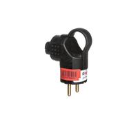 Tappo in gomma 2P+Z 16A IK08 UNISCHUKO morsetti HELMO 096929