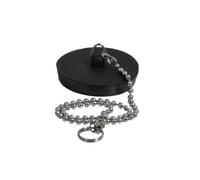 Tappo in gomma con catena ed anello 52 mm