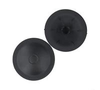 Tappo in plastica nera ammortizzatore 51938656 2 pezzi | Compatibile con per Fiat 500 e per abarth, numero OEM 51938656, protegge la filettatura dallo sporco