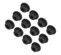 Tappo in Silicone per Alta Temp. a T Nero 28x14x4mm 12pz