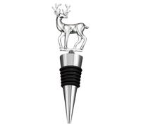 Tappo in sughero per vino in metallo decorativo in lega di zinco Champagnes Conservatore a prova di perdite Gadget di tenuta Forniture da cucina a forma di cervo Tappo di sughero per vino