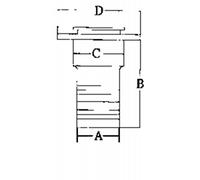TAPPO INOX 316 FUEL Ø MM.50