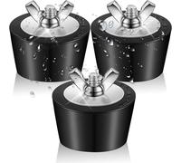 Tappo Invernale per Piscina 3pcs Tappi in Gomma per Piscina 38mm Tappi Conici Invernali Alla Corrosione Tappi per Inverno Della Piscina Tenuta Forte e Durevole per Piscine Tubi di Scarico
