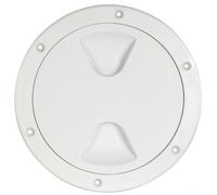 OSCULATI Coperchio d'Ispezione con Filettatura e Guarnizione (102mm, Bianco)