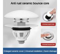Tappo lavandino universale Bounce Core per zoccoli prevenzione bagno e cucina