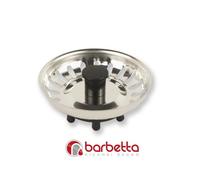 TAPPO LAVELLO INOX BASKET McALPINE CON GRIGLIA DA 79MM.