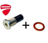 TAPPO MAGNETE PERNO SCARICO DRENAGGIO OLIO ORIGINAL DUCATI 749 999 1098 848 1198