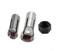 Tappo mandrino di precisione 3 mm 6 mm compatibile con utensili elettrici GD0600 906 763620-8 763627-4 GD0603 GD0601 (3 mm + 6 mm + dado)