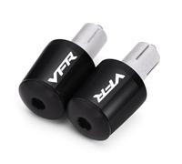 Tappo Maniglia Terminale Tappi 7/8 "22mm Moto Manubrio Estremità Tappi Cursore Manubrio End Grips Per VFR400 NC30 VFR750 VFR800/F VFR 800 VFR1200/F(6)