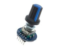 Tappo manopola potenziometro rotante modulo di controllo digitale interruttore controller encoder rotativo 5V Kit fai da te EC11