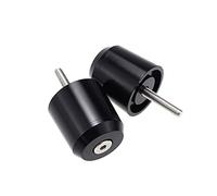 Tappo Manubrio Moto Moto CNC Alluminio Ends Grips Spina Balance Slider per Piaggio Beverly 300 Medley Liberty 150 125 ZIP50 (Color : Nero)