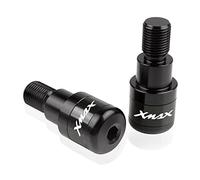 Tappo manubrio Per Yamaha X MAX XMAX X-MAX 250 2009-2019 2012 2013 2014 2015 2016 Moto Manopole In Alluminio CNC Manubrio Grip Estremità Spina Tappo Di Copertura Tappi Bilanciati ( Colore : Nero )