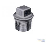 Tappo Maschio Ghisa Zincata Fig 290 Cuore Bianco 2