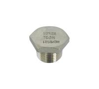 Tappo maschio in acciaio inox 1"