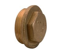 Tappo maschio in ottone giallo 1/2" Ottone