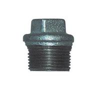 Tappo Maschio Zincato - 4"