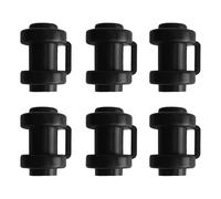 Tappo Nero Per Del Trampolino - Copertura Superiore In, Spina Resistente Agli Urti | Protezione Di Sicurezza Per Bambini, Punta Di Ricambio Universale Da Un Pollice Per Recinzione Da Sal