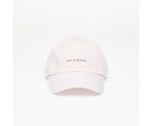 Tappo New Balance Women's 6 Panel Linear Logo Hat Pink Salt Universal