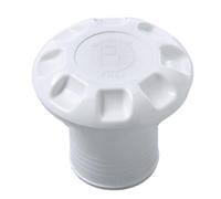 TAPPO NYLON BIANCO WATER Ø MM.38