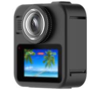 Tappo obiettivo in vetro temperato nero compatibile con per Go Pro MAX2 3,2 x 3,