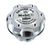 Tappo Olio In Alluminio Chrome Racing Mobil 1 5W-30 Emblema Per LS1 LS2 LS3 LS6