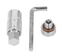 Tappo Olio M12x1.75 in Acciaio Inox 304 - Kit Riparazione Filettatura Coppa Olio Autofilettante - Alta Durata e Precisione, Facile Installazione per Officine e Fai - - Te