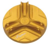 LIGHTECH Tappo Olio M26x3 Oro per Yamaha R3 2015 > 2024