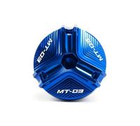 Tappo Olio Motore Moto Per YA&MAHA MT03 MT-03 2015-2023 Motociclo Serbatoio del liquido dei freni Coperture Tappo olio motore(Colore:Blu,Taglia:A)