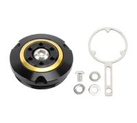Tappo Olio Motore Moto, Tappi Coperchio Serbatoio Carburante in Lega di Alluminio, Tappi Olio di Ricambio Automobilistici per HP2 Enduro R1200GS R 1200 GS LC R1200R(Nero Giallo)