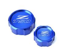 Tappo Olio Per KAWASAKI Z750 Z 750 Z750S 2005 2006 2007 2008 2009 2010-2012 Moto Anteriore Freno Posteriore Coperchio Serbatoio Tappo Olio Tappi Olio Moto (Color : Blue)