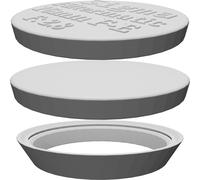 Tappo Paraluce per Sigma 16mm Filtermatic Fish-Eye f2.8 Compatibile 67mm