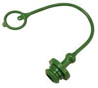 Tappo Parapolvere Verde Faster M1/2" ISO 7241-A - 20 pz Made in Italy