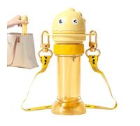 Tappo per beccuccio per bottiglia d'acqua, adattatore di conversione per cannuccia, coperchio a tenuta stagna per sorseggiare facilmente, senza BPA, durevole con funzione di vestibilità sicura