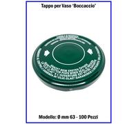 Tappo per Boccaccio Capsule Tappi per Vaso Barattolo in Vetro Capsula Clic Clac