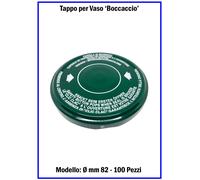 Tappo per Boccaccio Capsule Tappi per Vaso Barattolo in Vetro Capsula Clic Clac