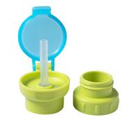 Tappo per bottiglia d'acqua con cannuccia - Coperchio per bottiglia d'acqua per bambini,Tappo di copertura torsione per bottiglia d'acqua a prova di fuoriuscita con paglia di bevanda, tappo porta