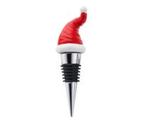 Tappo per bottiglia di vino a forma di cappello di Natale, tappo per bottiglia di vino in resina, riutilizzabile, tappo per vino in sughero festivo, simpatico tappo per vino in sughero per Natale,