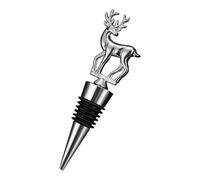 Tappo per bottiglia di vino a forma di cervo, decorativo, riutilizzabile, per casa, bar, champagne, feste, Ringraziamento, matrimoni, compleanni