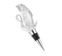 Tappo per bottiglia di vino a forma di cigno, in lega di zinco, creativo, per