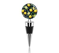 Tappo per bottiglia di vino a forma di limone, frutta, vino, tappi riutilizzabili, tappi per sottovuoto, ideali come regalo per bar, feste, matrimoni, celebrazioni