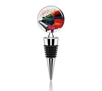 Tappo per bottiglia di vino colorato tastiera pianoforte musica tappo riutilizzabile tappo di tenuta del vino, sigillante decorativo per bottiglie mantiene il vino fresco, è un regalo accessorio