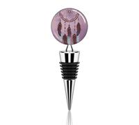 Tappo per bottiglia di vino con acchiappasogni, riutilizzabile, sigillante decorativo per mantenere il vino fresco, è un accessorio ideale come regalo
